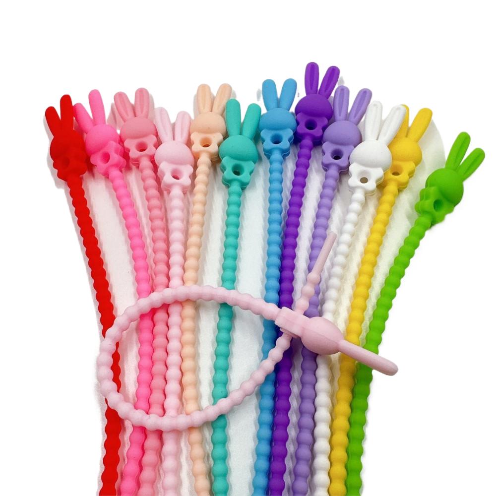 Tippet Line - 10Pcs Blume Stern Silikon Kabel Organizer