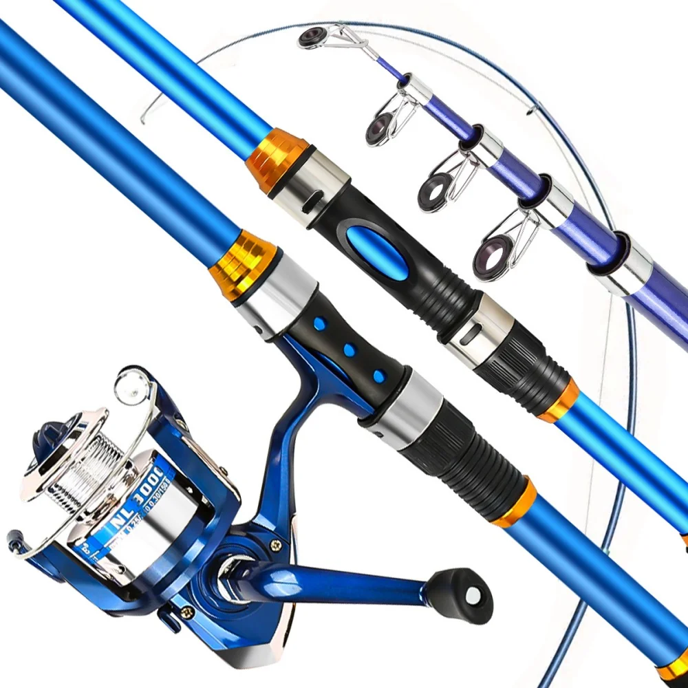 2,1–3,6 m Teleskop-Angelruten- – Freshwater Line Bewertung und Preis